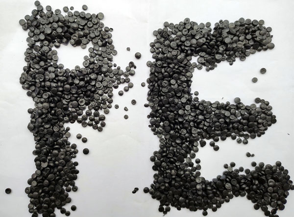 江苏黑色hdpe拉管再生颗粒