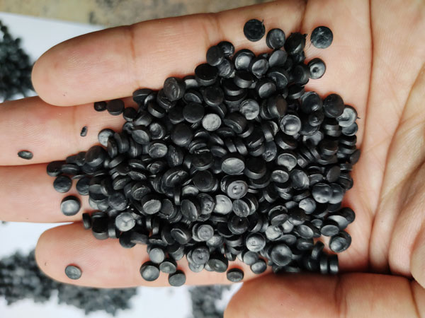 江苏再生塑料HDPE低压管道颗粒